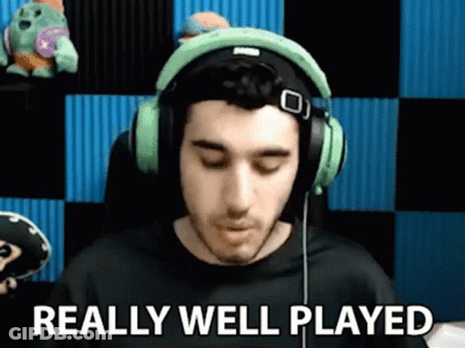 Gamer Guy Really Well Played GIF