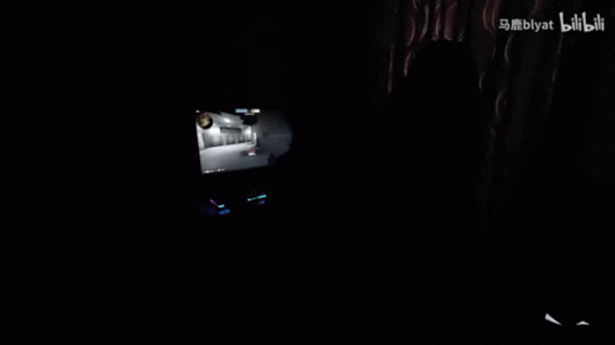 Gamer Surprised By Flashbang GIF