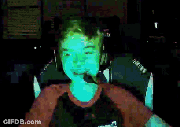 Gamer Thomas Wiltherford Smiling Rgb Lights GIF