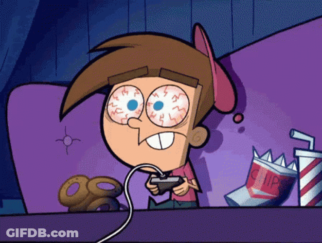 Gamer Timmy Turner GIF