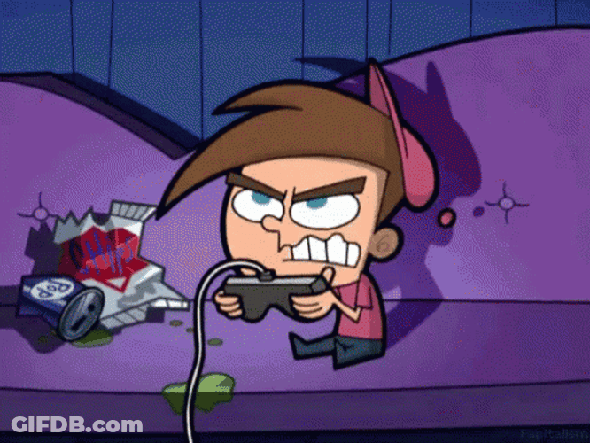 Gamer Tummy Turner GIF