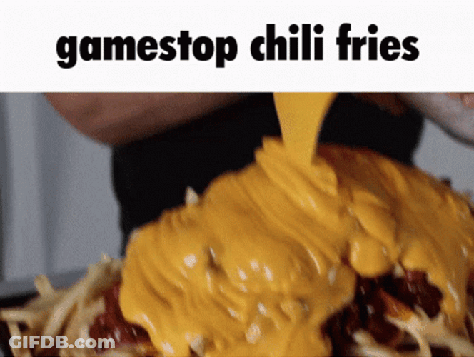 Gamestop Chili Fries GIF