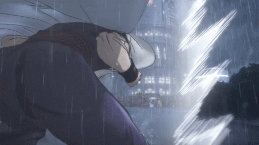Gamma 1 And Gohan Starting To Fight GIF
