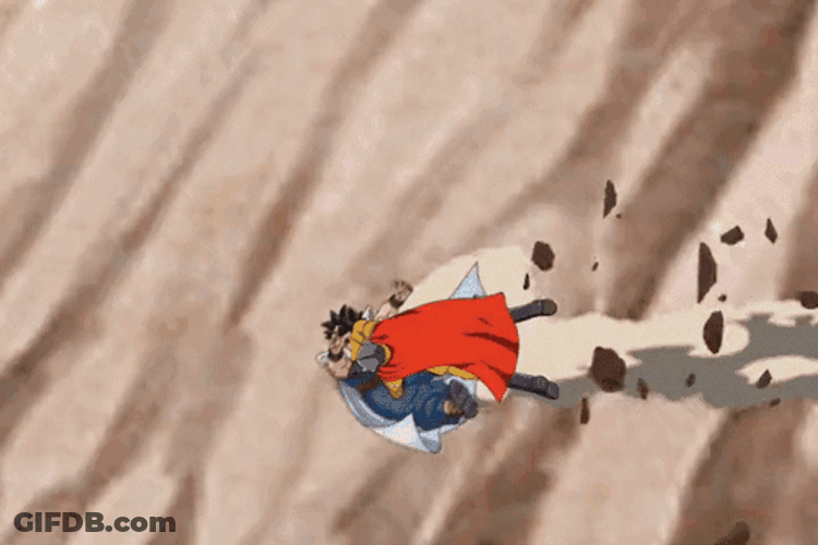 Gamma 1 Fighting Scenes Dragon Ball Super GIF
