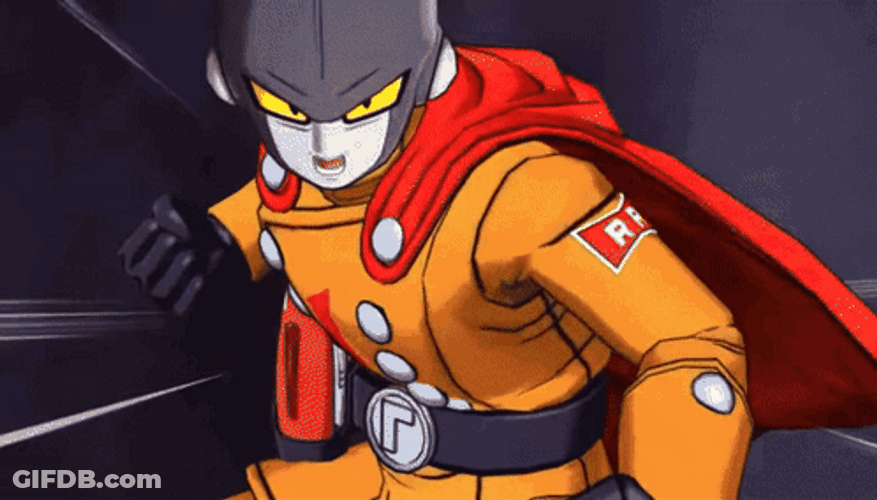 Gamma 1 Kick Dragon Ball Super GIF