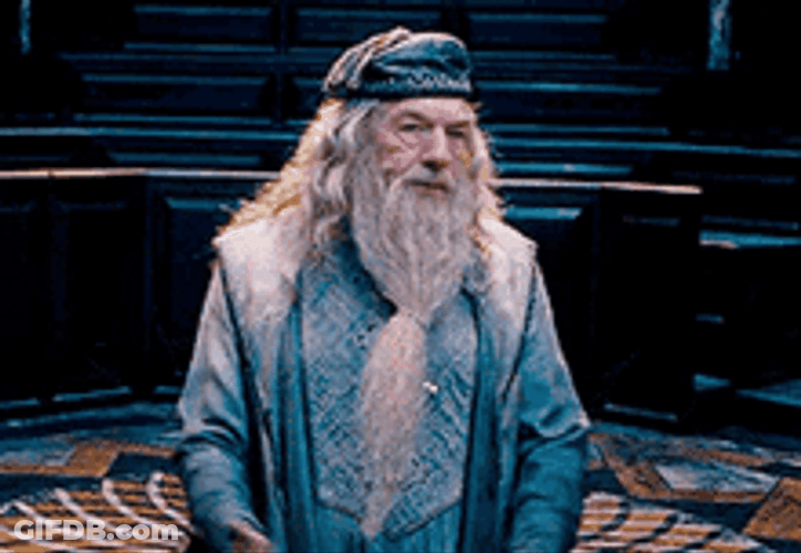 Gandalf Shrugged & Pissed GIF