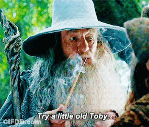 Gandalf Try A Little Old Toby GIF