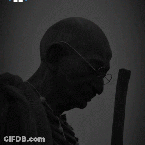 Gandhi Quote On Harmony GIF