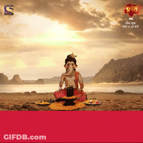 Ganesh 3D Transformation GIF