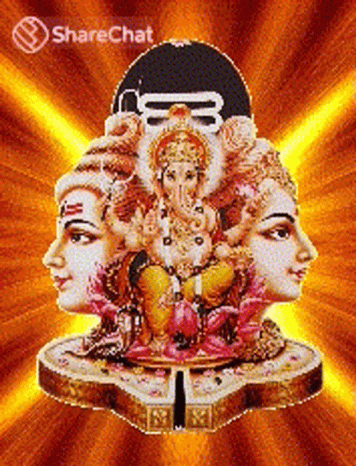 Ganesh Flashing 3D Animation GIF