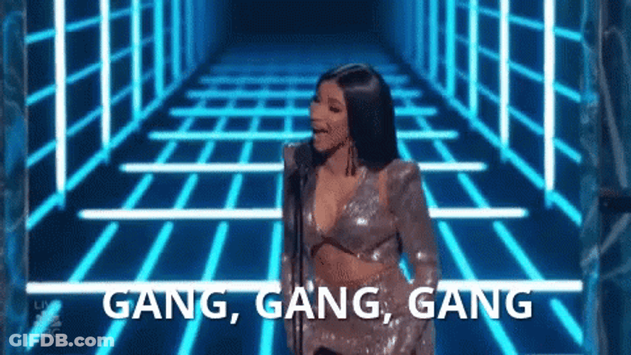 Gang Gang Cardi B GIF