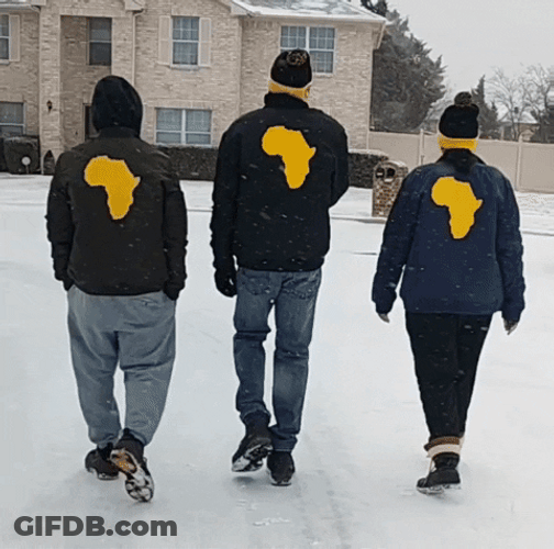 Gang Gang Friends Posing Together GIF