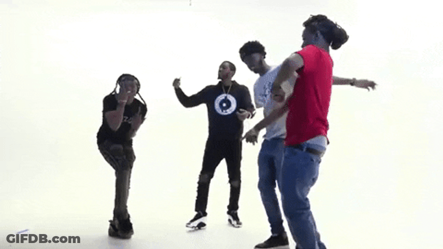 Gang Gang Group Of Guys Dancing GIF
