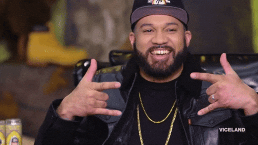 Gang Gang Hand Sign The Kid Mero GIF