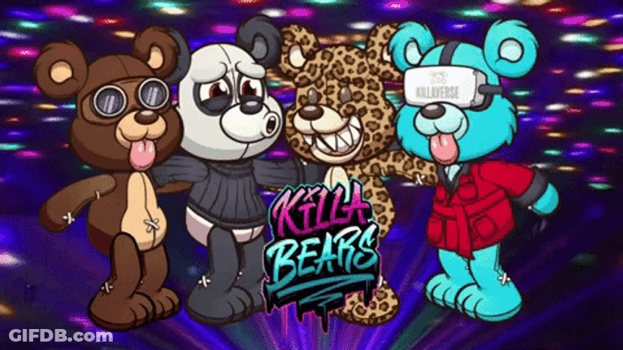 Gang Gang Killa Bears GIF
