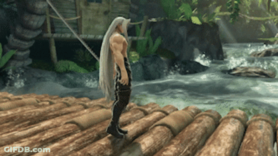 Gangnam Style Sephiroth Final Fantasy GIF