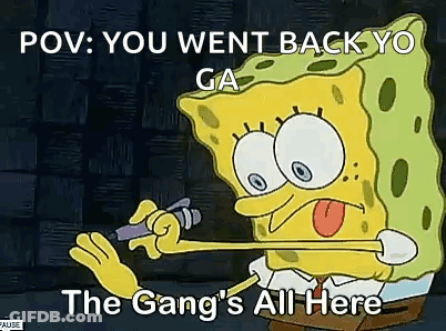 Gangs All Here Spongebob GIF