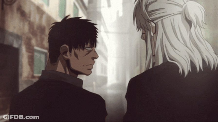 Gangsta Anime Nickolas Brown Worick Arcangelo GIF