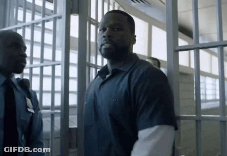Gangsta Badass Prison 50 Cent Kanan Stark GIF