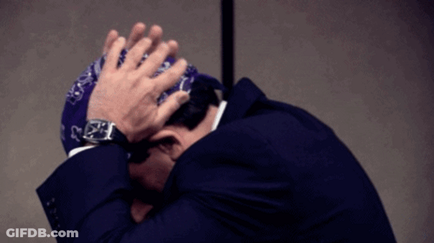 Gangsta Bandana The Office Michael Scott GIF