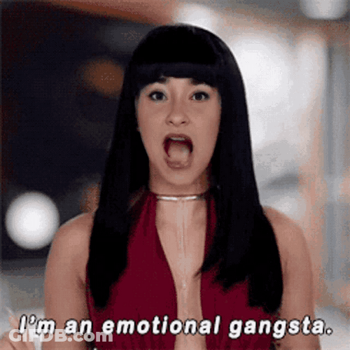 Gangsta Emotional Woman Meme GIF