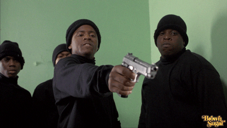 Gangsta Gun Shoot Kill Blue Hills Avenue GIF