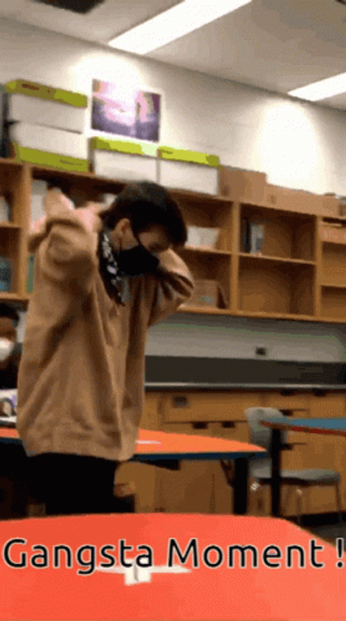 Gangsta Moment Baller Trappin’ Funny Meme GIF
