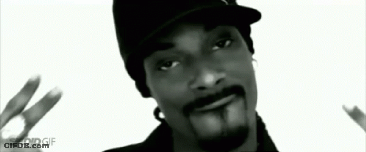 Gangsta Pose Snoop Dogg Black And White GIF