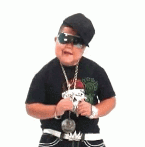Gangsta Swag Bling Mexican Kid Dancing GIF