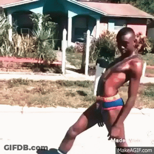 Gangsta Walk Cartoon GIF