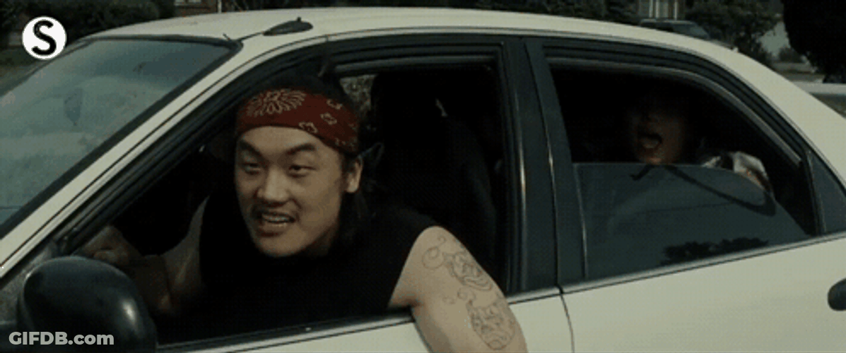 Gangsters Looking For Gran Torino GIF