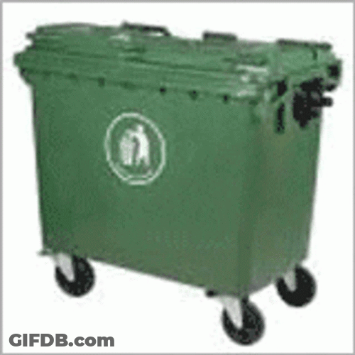 Garbage Dumpster Slideshow GIF