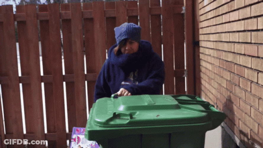 Garbage In Da Trash GIF