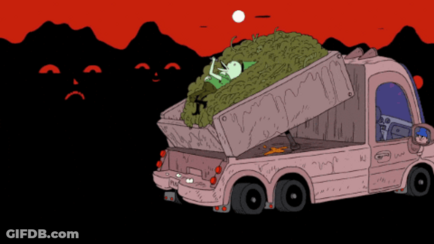 Garbage Strike The Musical Hot Garbage GIF