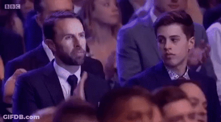 Gareth Southgate Clapping Hands GIF