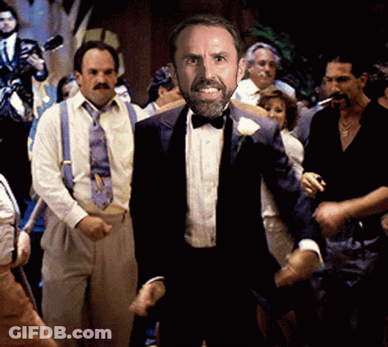 Gareth Southgate Party With Friends GIF
