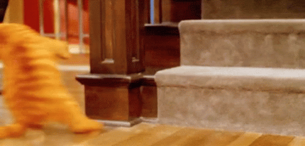 Garfield Dancing Shake It Slide GIF