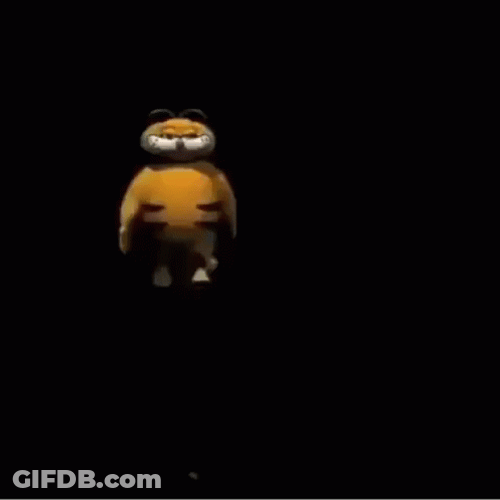 Garfield Disco GIF