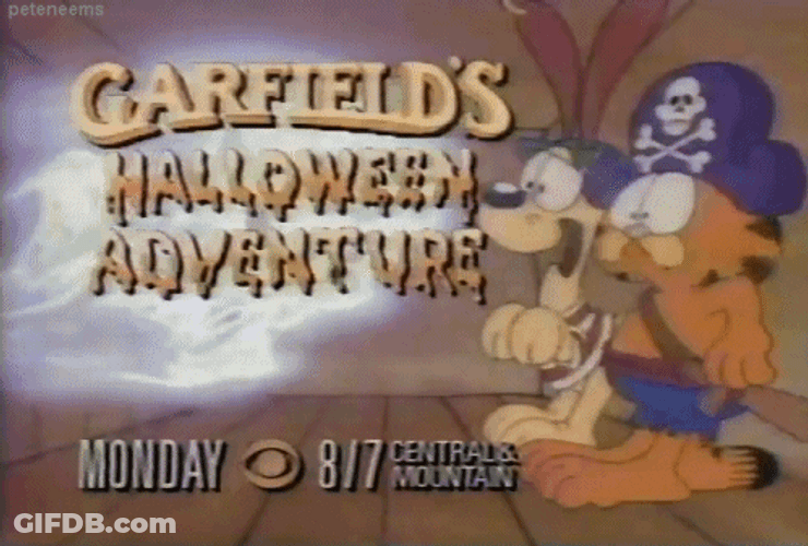 Garfield Halloween Adventure GIF