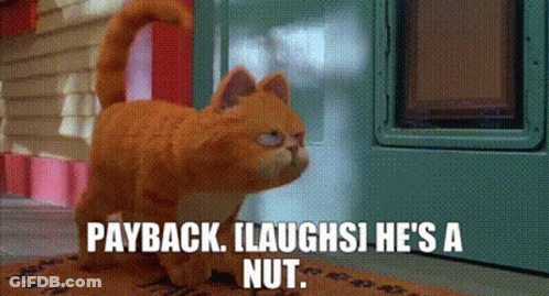 Garfield Payback GIF
