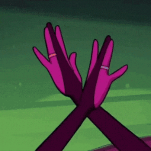 Garnet Doing Magic GIF