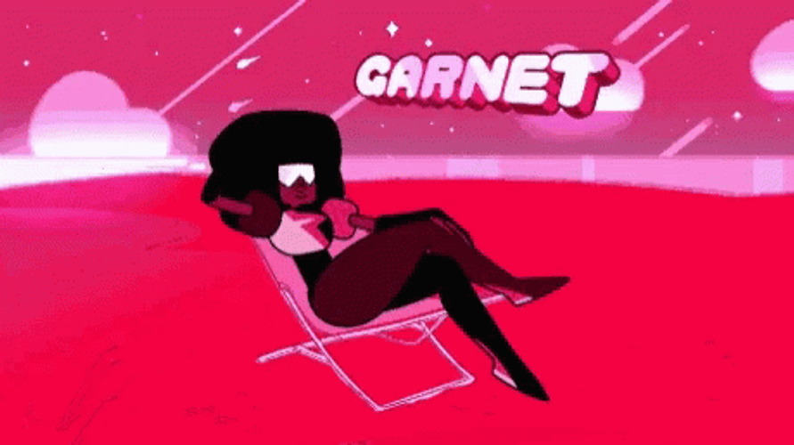 Garnet Is Chilling GIF