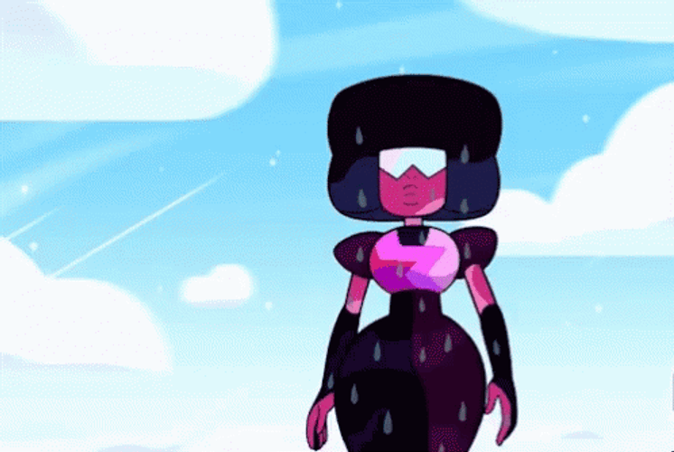 Garnet Is Sweating GIF
