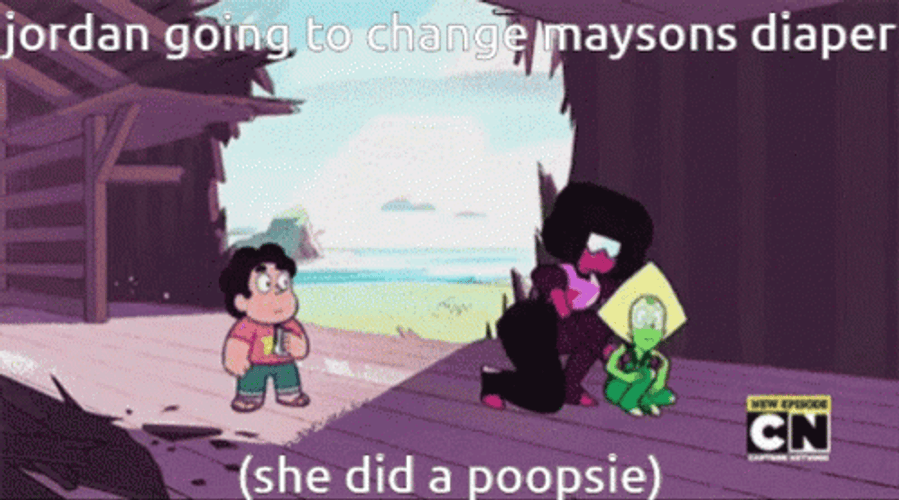 Garnet That's Clean Diaper Don't Soiled It GIF