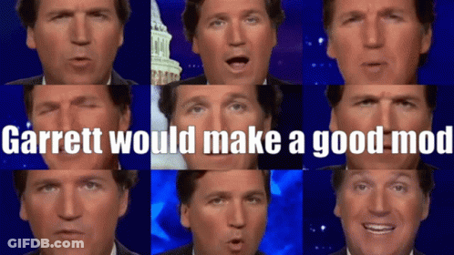 Garrett Would Make A Good Mod Faces Collage GIF