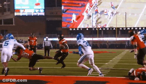 Gary And Claudia Humphrey Sponsors Football Game GIF