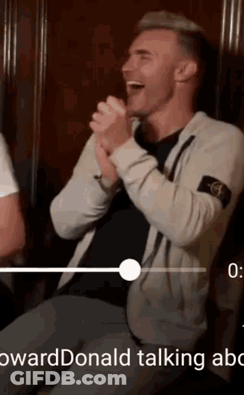 Gary Eye Brows GIF