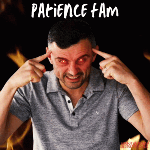 Gary Fires Patience GIF