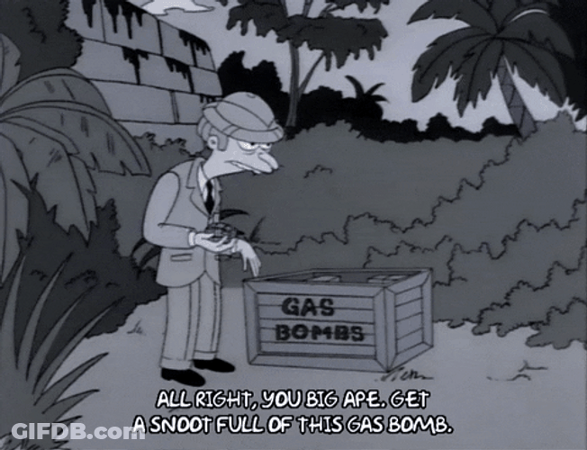 Gas Bombs Explosion Meme GIF