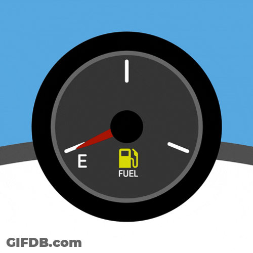 Gas Gauge Refuel Animation GIF
